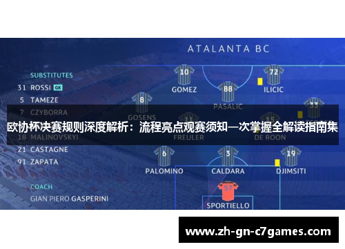 欧协杯决赛规则深度解析:流程亮点观赛须知一次掌握全解读指南集 欧协杯决赛规则深度解析:流程亮点观赛须知一次掌握全解读指南集